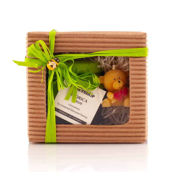 Krabička škoricová mňamka a sviečka